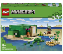 Купить -  Конструктор LEGO® Minecraft Пляжный дом в форме черепахи (21254)