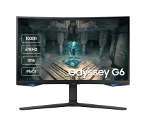 Купить - монитор  Монитор игровой 27" Samsung Odyssey G6 S27BG650 (LS27BG650EIXUA)    