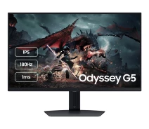 Купить - монитор  Монитор игровой 27" Samsung Odyssey G5 (LS27DG500EIXCI)