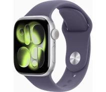Купить - смарт-часы  Apple Watch Series 11 GPS 42mm Silver Aluminium Case with Purple Fog Sport Band - M/L (MEU74RK/A)