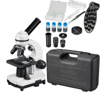 Купить - микроскоп  Микроскоп Bresser Junior Biolux SEL 40x-1600x White с кейсом и адаптером для смартфона