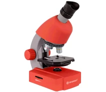 Купить - микроскоп  Микроскоп Bresser Junior 40x-640x Red с набором для опытов и адаптером для смартфона (8851300E8G000)
