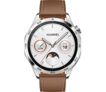 Купить - смарт-часы  Смарт-часы Huawei Watch GT 4 46mm Classic Brown Leather (55020BGW)