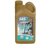 Купить - моторное масло  Масло моторное SASH MOTOLUB PLUS 4T 10W40 Approval 64158 1л