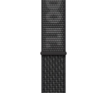 Купить - аксессуар к смарт-чсасам  Ремешок Apple 41mm Black/Summit White Nike Loop (MPHW3ZM/A)