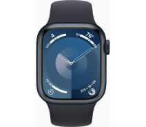 Купить - смарт-часы  Смарт-часы Apple Watch Series 9 GPS 41mm Midnight Aluminium Case with Midnight Sport Band - S/M (MR8W3QP/A)