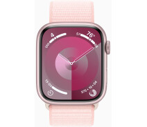 Купить - смарт-часы  Смарт-часы Apple Watch Series 9 GPS 45mm Pink Aluminium Case with Light Pink Sport Loop (MR9J3QP/A)