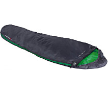 Купить - спальный мешек  Спальный мешок High Peak Lite Pak 800/+8°C Anthra/Green Left (23272)