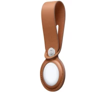 Купить - смарт-брелкок  Ремешок для AirTag Leather Loop Saddle Brown (MX4A2ZM/A)