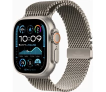 Купить - смарт-часы  Apple Watch Ultra 2 GPS + Cellular 49mm Natural Titanium Case with Natural Titanium Milanese Loop - M (MX5R3UL/A)
