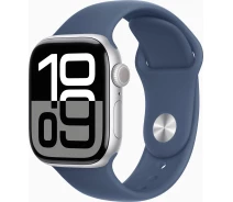 Купить - смарт-часы  Apple Watch Series 10 GPS 42mm Silver Aluminium Case with Denim Sport Band - M/L (MWWC3QH/A)