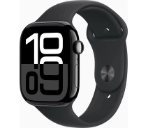 Купить - смарт-часы  Apple Watch Series 10 GPS 46mm Jet Black Aluminium Case with Black Sport Band - S/M (MWWP3QH/A)
