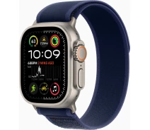 Купить - смарт-часы  Apple Watch Ultra 2 GPS + Cellular 49mm Natural Titanium Case with Blue Trail Loop - S/M (MX4J3UL/A)