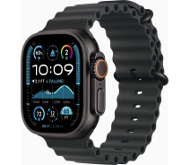 Купить - смарт-часы  Apple Watch Ultra 2 GPS + Cellular 49mm Black Titan Case with Black Ocean Band (MX4P3UL/A)