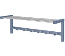 Купить - вешалку  Настенная вешалка Fenster NVD-02 Серая 32x100x25
