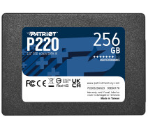 Купить - SSD-накопитель  SSD-накопитель Patriot P220 256GB 2.5" SATAIII (P220S256G25)
