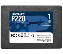 Купить - SSD-накопитель  SSD-накопитель Patriot P220 1TB 2.5" SATAIII (P220S1TB25)