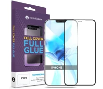 Купить - защитное стекло для смартфона  Защитное стекло MakeFuture Full Cover Full Glue Black для Apple iPhone 13/13 Pro