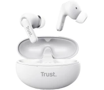 Купить - наушники  Наушники TWS Trust Yavi Earbuds ENC SBC Mic (25172) White
