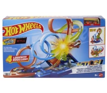 Купить - товар для ребенка  Трек Hot Wheels Action Безумные виражи и петли (HXR70)