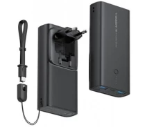 Купить - power bank  Внешний АКБ VEGER ACE100 Built-in EU Plug 10000mAh QC PD20W(W1146) черный