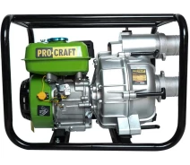 Купить - мотопомпу  Мотопомпа бензиновая Procraft WPD45 для грязной воды (800045)