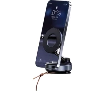 Купить - автомобильный держатель  Автодержатель HAIKANG X-68 Vacuum Suction Magnetic Bracket черный