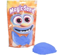 Купить - кинетический песок  Кинетический песок Strateg Magic sand в пакете синий, 0,350 кг (39402-9)