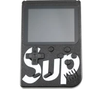 Купить - игровую консоль  портативная ретро приставка 400 игр Dendy денди SEGA 8bit SUP Game Box черный