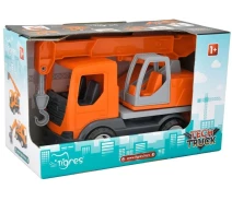 Купить - машинку, модель техники  Машинка Tigres "TechTruck" кран в коробке (39890)