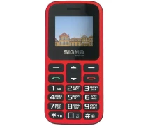 Купить - смартфон и мобильный телефон  Мобильный телефон Sigma mobile Comfort 50 HIT red