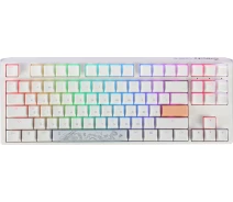 Купить - клавиатуру  Механическая клавиатура Ducky One 3 TKL Cherry MX Red RGB White UA (DKON2187ST-RUAPXPWWWSC1)