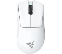 Купить - мышку для ноутбука  Мышь игровая RAZER DeathAdder V3 Pro Wireless, white (RZ01-04630200-R3G1)