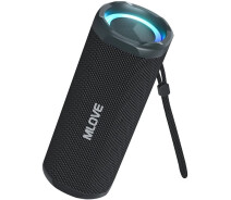 Купить - портативную колонку  Портативная акустика Mlove P2 IPX7 Waterproof Black