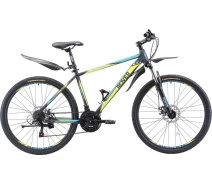 Купить - велосипед и аксессуар  Велосипед Rover Samson Plus 27.5"18" 2019 Grey/ Yellow Blue