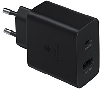 Купить - зарядное устройство для телефона и планшета  Samsung 35W Wall Charger Duo Black (EP-TA220NBEGRU)