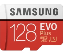Купить - карту памяти  Карта памяти Samsung EVO Plus V2 microSDXC UHS-I 128GB сlass10 (MB-MC128HA/RU)