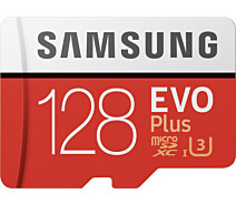 Купить - карту памяти  Карта памяти Samsung EVO Plus V2 microSDXC UHS-I 128GB сlass10 (MB-MC128HA/RU) У1