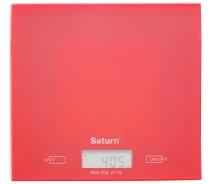 Купить - кухонные весы  Кухонные весы Saturn ST-KS7810 red