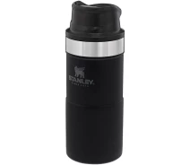 Купить - термоса  Термочашка Stanley Classic Trigger-action Matte Black 0.35 л (6939236348126)
