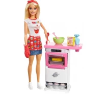 Купить - игрушку для девочки  Кукла/Аксессуары для кукол Mattel Barbie Пекарь (FHP57)