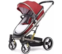 Купить - детскую коляску  Детская коляска 2 в 1  трансформер Bebehoo ST401 (red)
