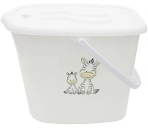 Купить - подгузник  Ведерко для подгузников и воды Maltex ZEBRA 6906 white