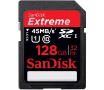 Купить - карту памяти  Карта памяти SanDisk SDXC HD Video 128GB eXtreme Class 10 (SDSDX-128G-X46)