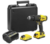 Купить - шуруповерт  Дрель-шуруповерт ударная аккумуляторная STANLEY FATMAX (SFMCD711C2K)