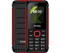 Купить - смартфон и мобильный телефон  Мобильный телефон Sigma mobile X-style 18 Track black-red (черно-червь