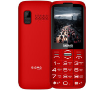 Купить - смартфон и мобильный телефон  Мобильный телефон Sigma mobile Comfort 50 GRACE TYPE-C red