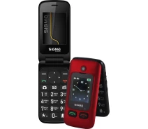 Купить - смартфон и мобильный телефон  Мобильный телефон Sigma mobile Comfort 50 Shell DUO Type-C red-black