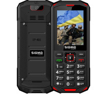 Купить - смартфон и мобильный телефон  Мобильный телефон Sigma mobile X-treme PA68 black-red
