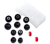 Купить - аксессуары для наушников  Амбушюри силіконові Final Audio Earpiece Type E (5 pair) (90403562) Black